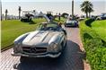 Too hot. 300SL drive with their gullwings open